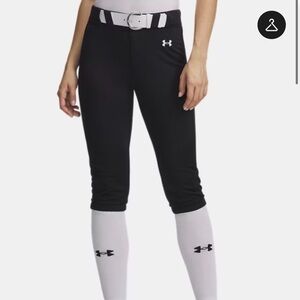 Under Armour Women's Black Athletic Pants UA Utility Softball Women’s M
